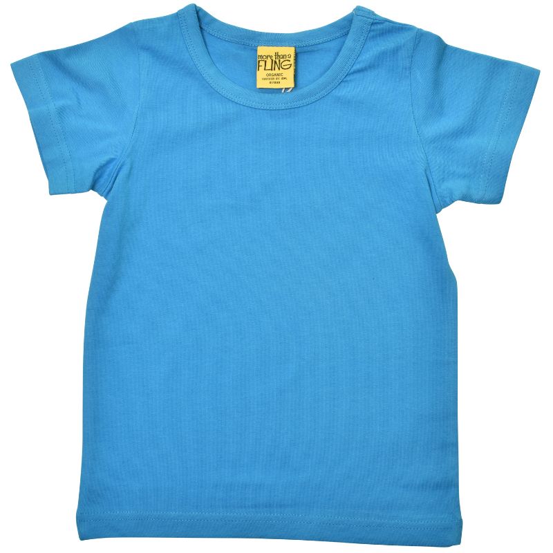 More Than A Fling by DUNS Kids T-shirt - Dresden Blue