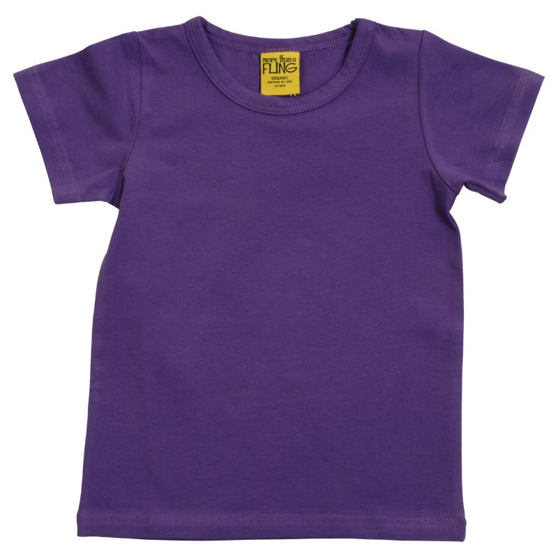 More Than A Fling by DUNS Kids T-shirt - Passion Flower Purple