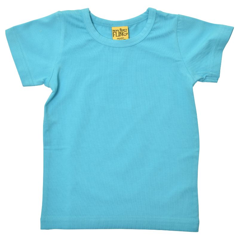 More Than A Fling by DUNS Kids T-Shirt - River Blue