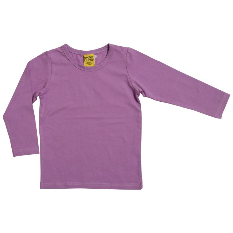 More Than A Fling by DUNS Kids Top - Violet Tulle Purple