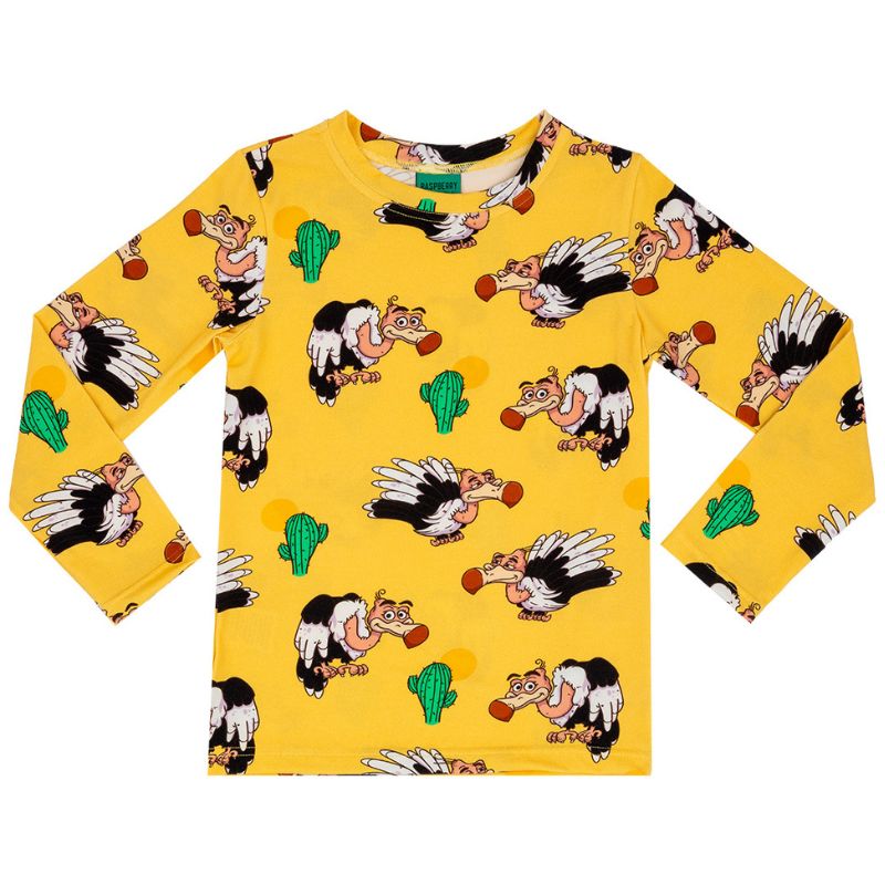 Raspberry Republic Desert Vulture Kids Long Sleeve Top
