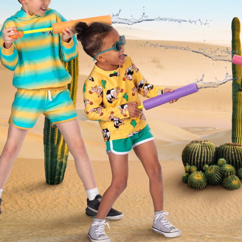 Raspberry Republic Desert Vulture Kids Long Sleeve Top