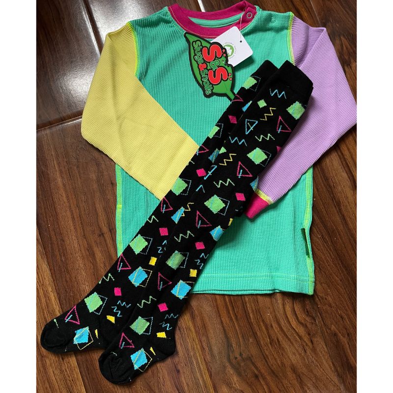 Slugs &amp; Snails Tights - 80s Curtains