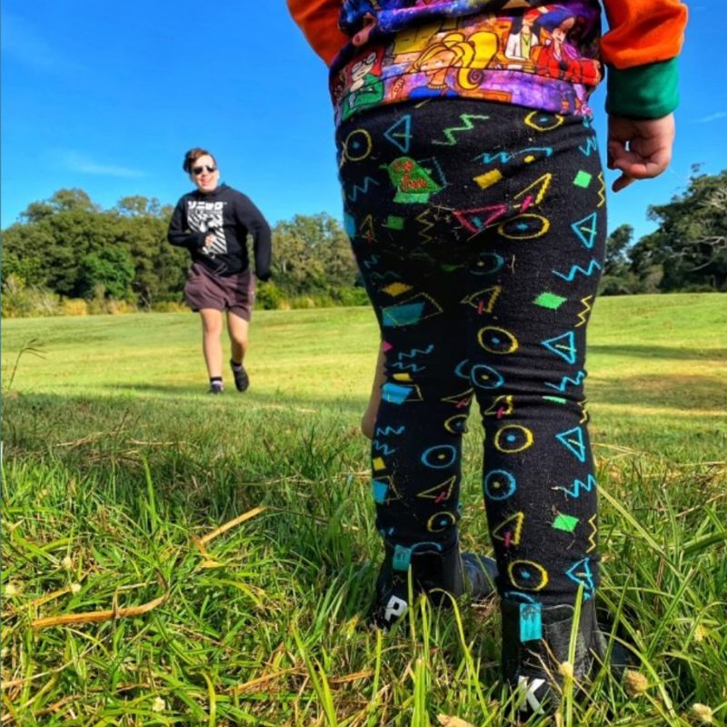 Slugs &amp; Snails Tights - 80s Curtains