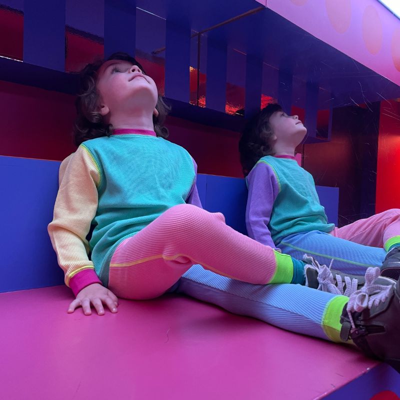 Slugs &amp; Snails 90s Neons Kids Waffle Cotton Set