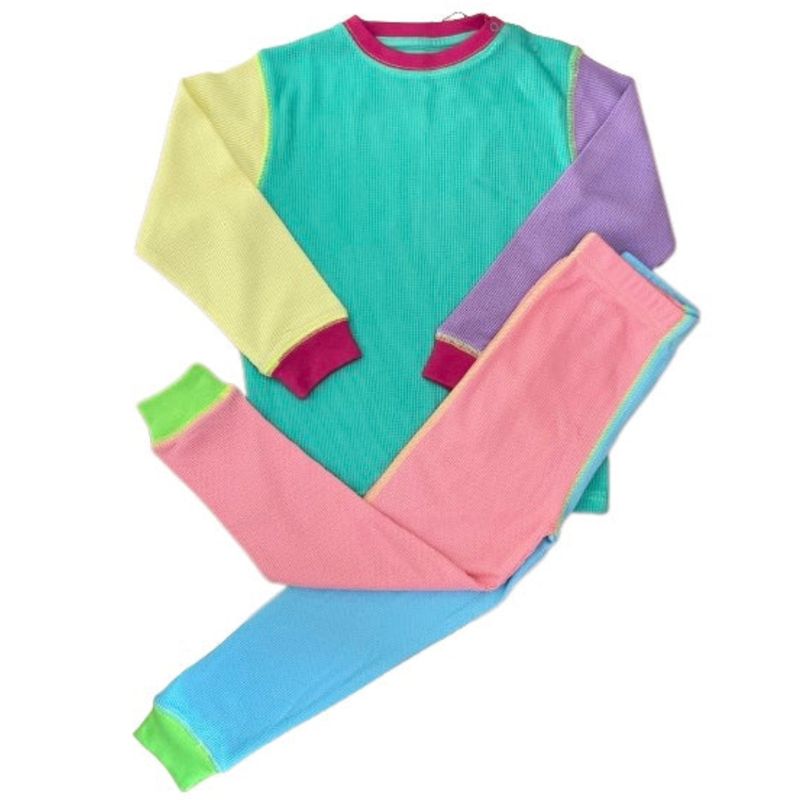 Slugs &amp; Snails Adult Waffle Cotton Set - 90s Neons
