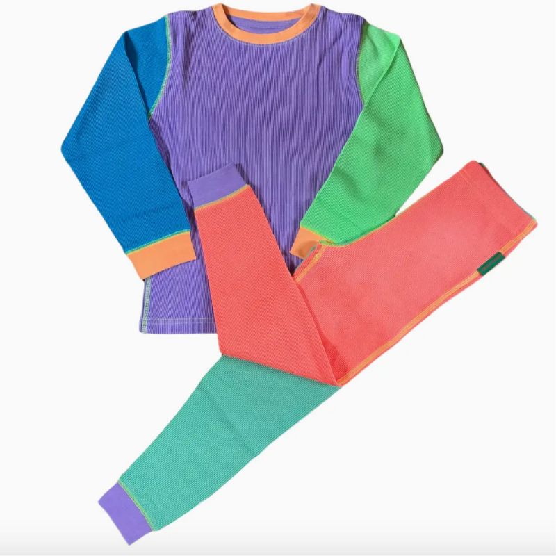 Slugs &amp; Snails 90s Dayglow Kids Waffle Cotton Set