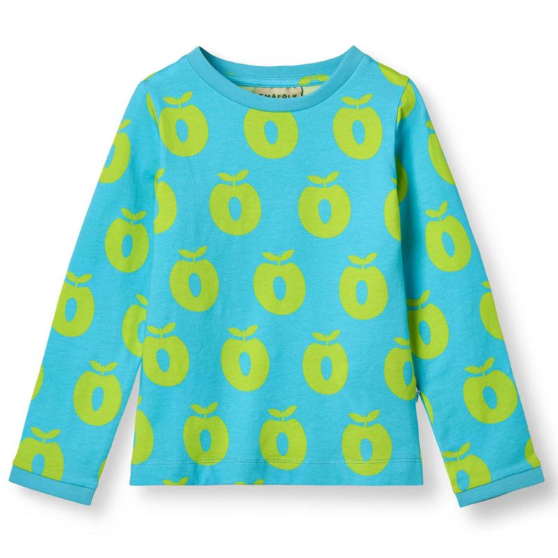 Smafolk Apple Top - Blue Atoll