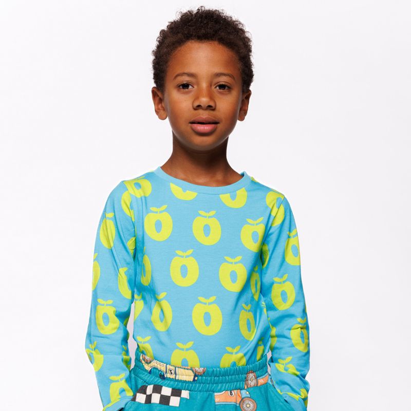 Smafolk Apple Top - Blue Atoll