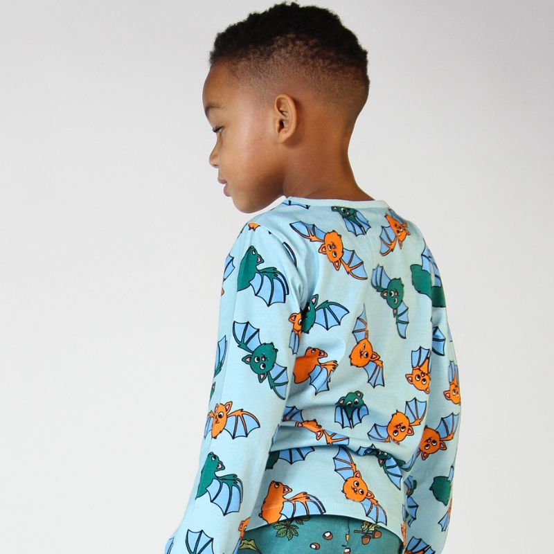 Smafolk Bat Top - Stratosphere Blue