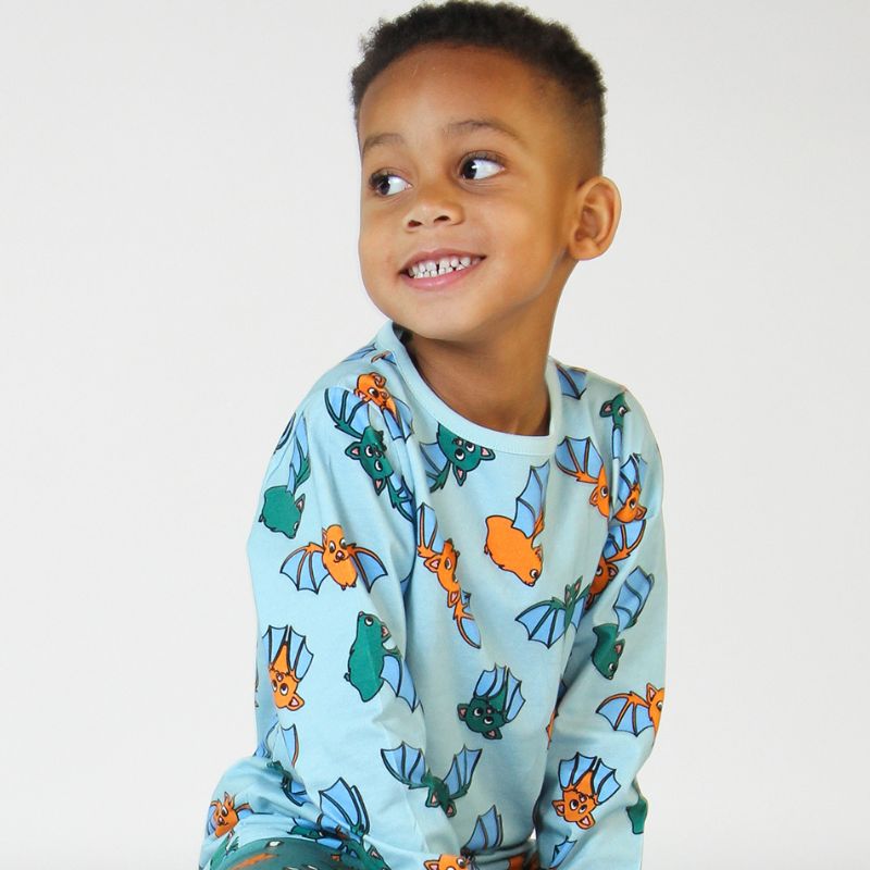 Smafolk Bat Top - Stratosphere Blue