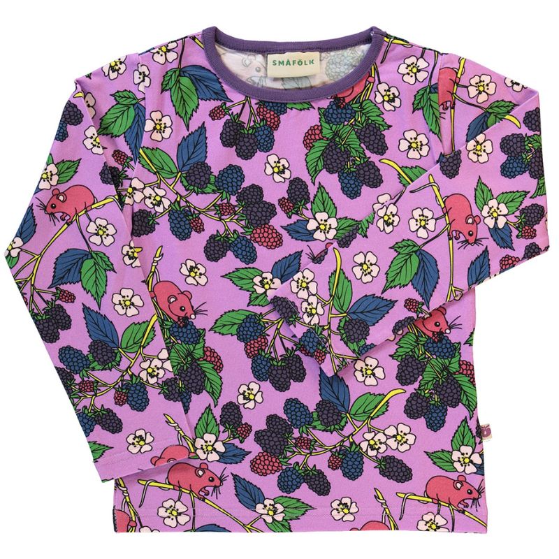 Smafolk Blackberries Top - Dusty Lavender Purple