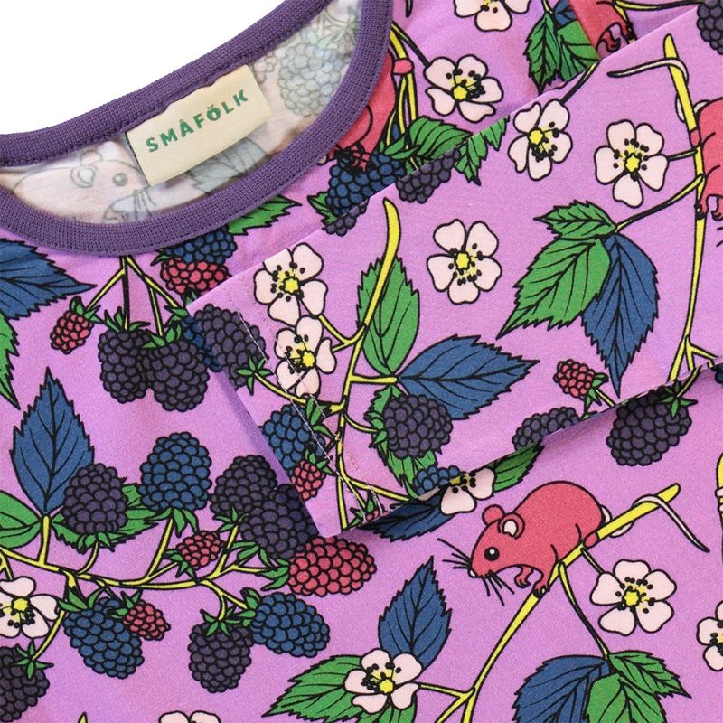 Smafolk Blackberries Top - Dusty Lavender Purple