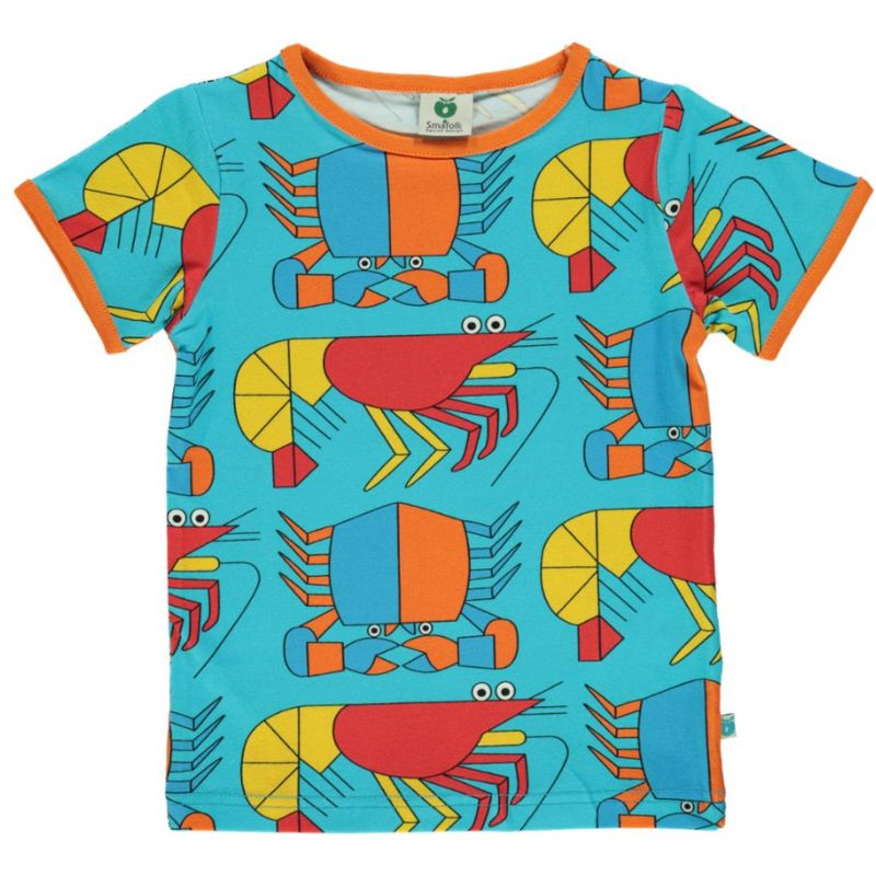 Smafolk Crustaceans T-Shirt - Blue Atoll