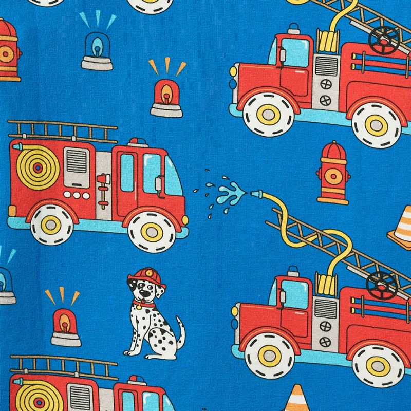 Smafolk Elstar Fire Truck Top - Brilliant Blue - closeup