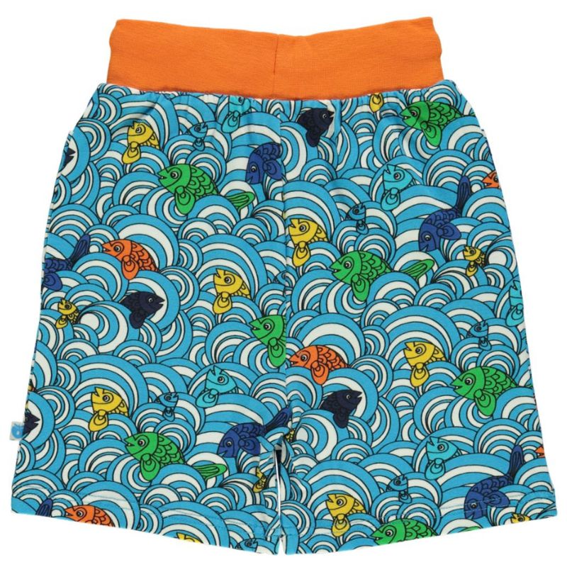 Smafolk Fish Shorts - Ocean Blue
