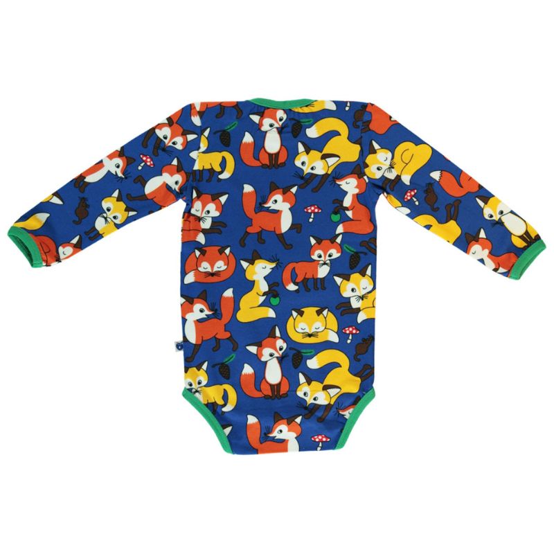 Smafolk Fox Bodysuit - Blue Lolite - Rear