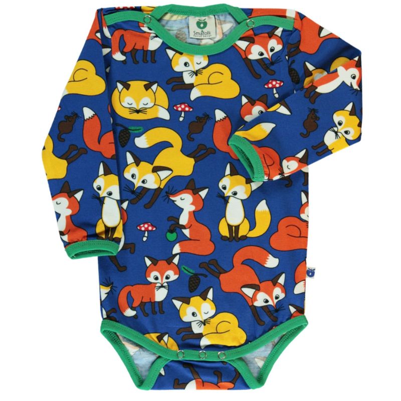 Smafolk Fox Bodysuit - Blue Lolite