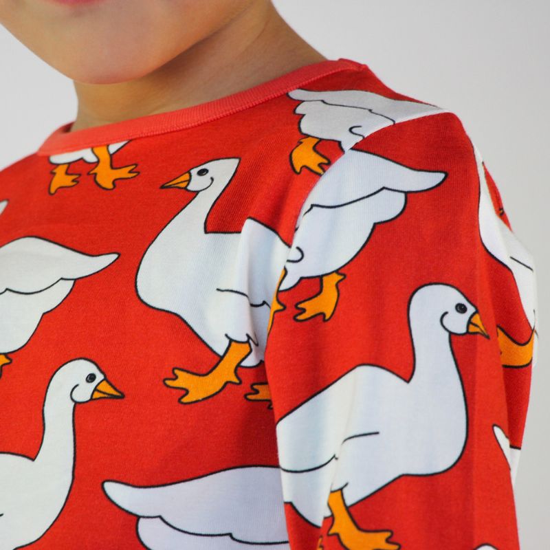 Smafolk Goose Top - Grenadine Red