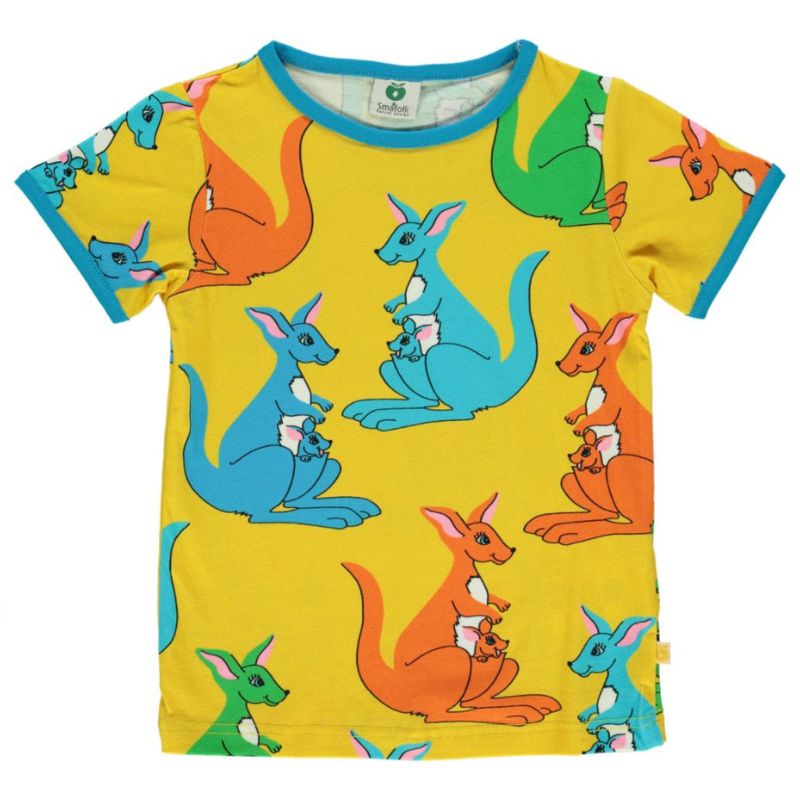 Smafolk Kangaroo T-Shirt - Yellow