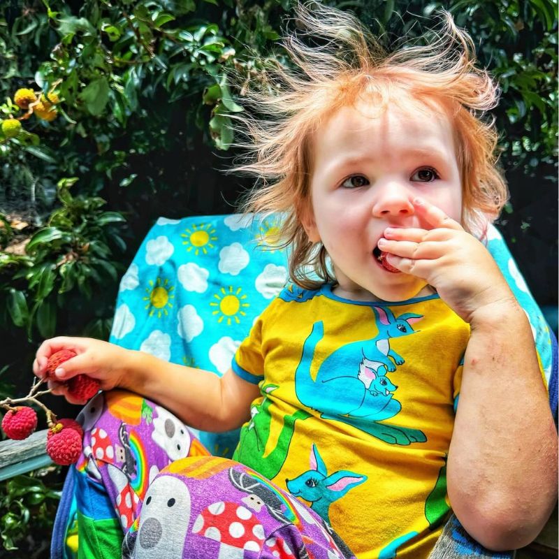 Smafolk Kangaroo T-Shirt - Yellow