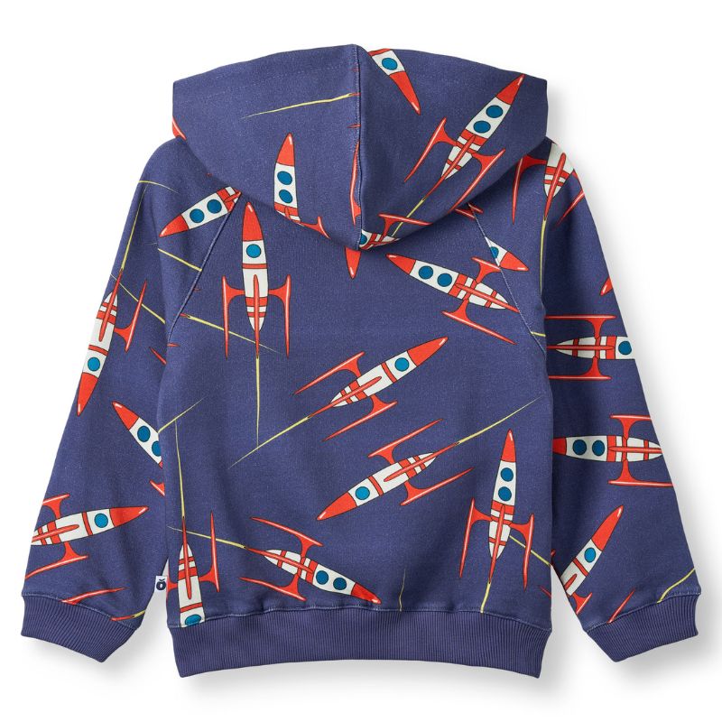 Smafolk Macoun Spaceship Hoodie - rear view