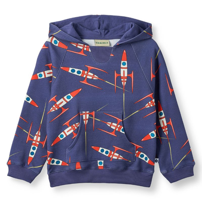 Smafolk Macoun Spaceship Hoodie - Blue