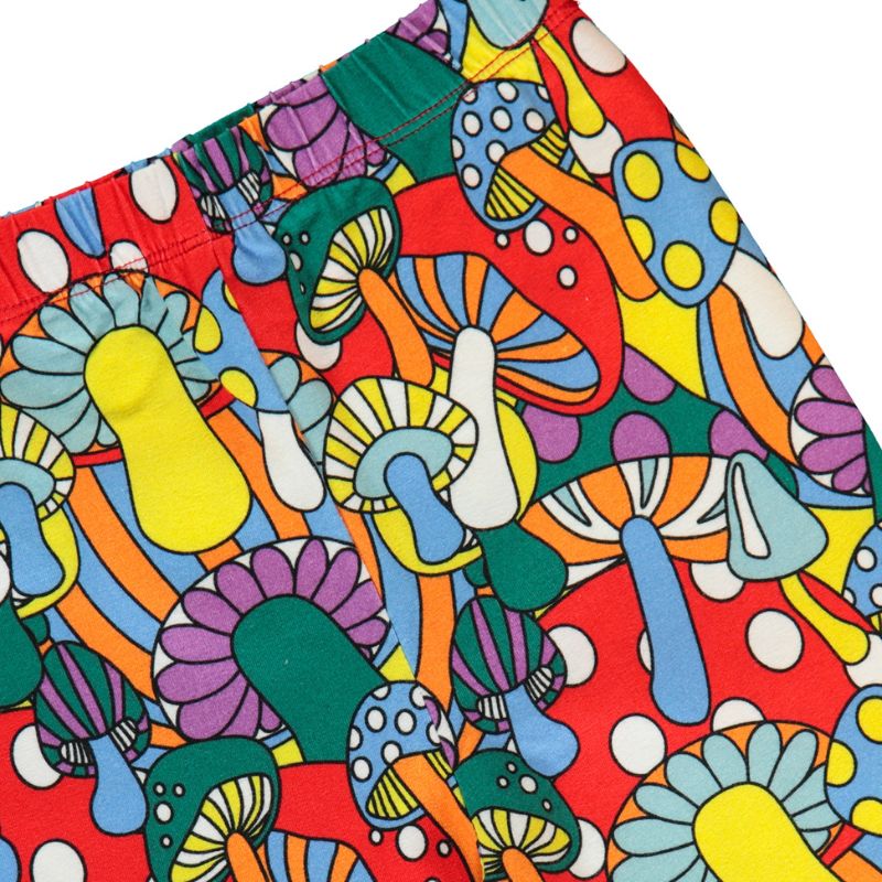 Smafolk Mushroom Leggings - Fall Yellow