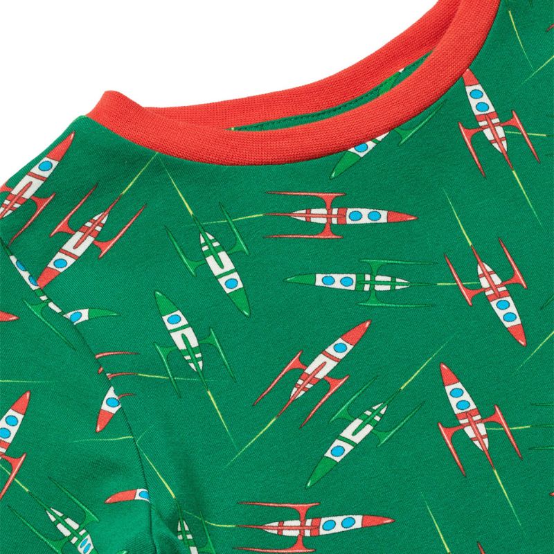 Smafolk Gala Rocket Top - Broccoli Green