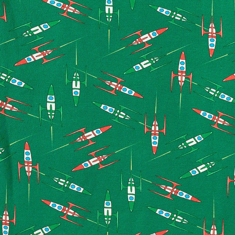 Smafolk Gala Rocket Top - Broccoli Green - closeup