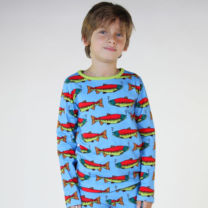 Smafolk Salmon Top - Alaskan Blue