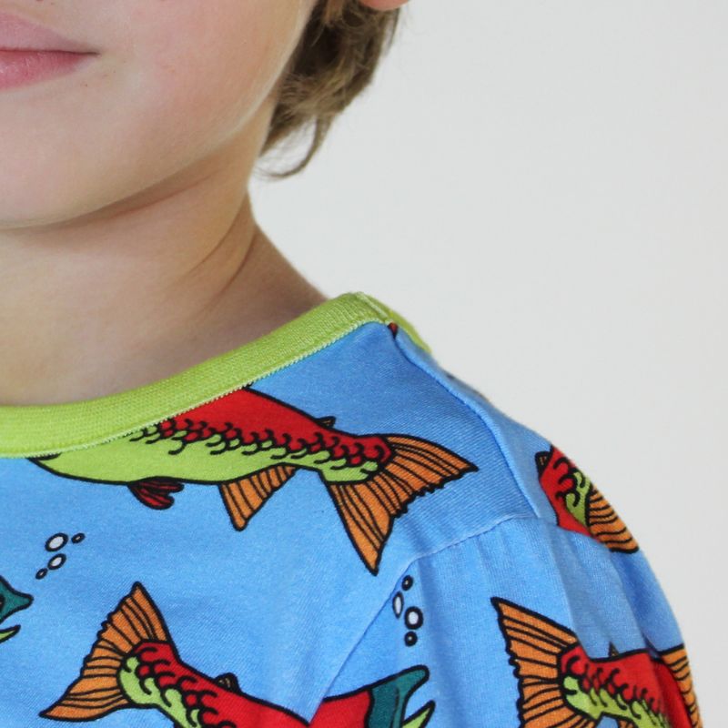 Smafolk Salmon Top - Alaskan Blue