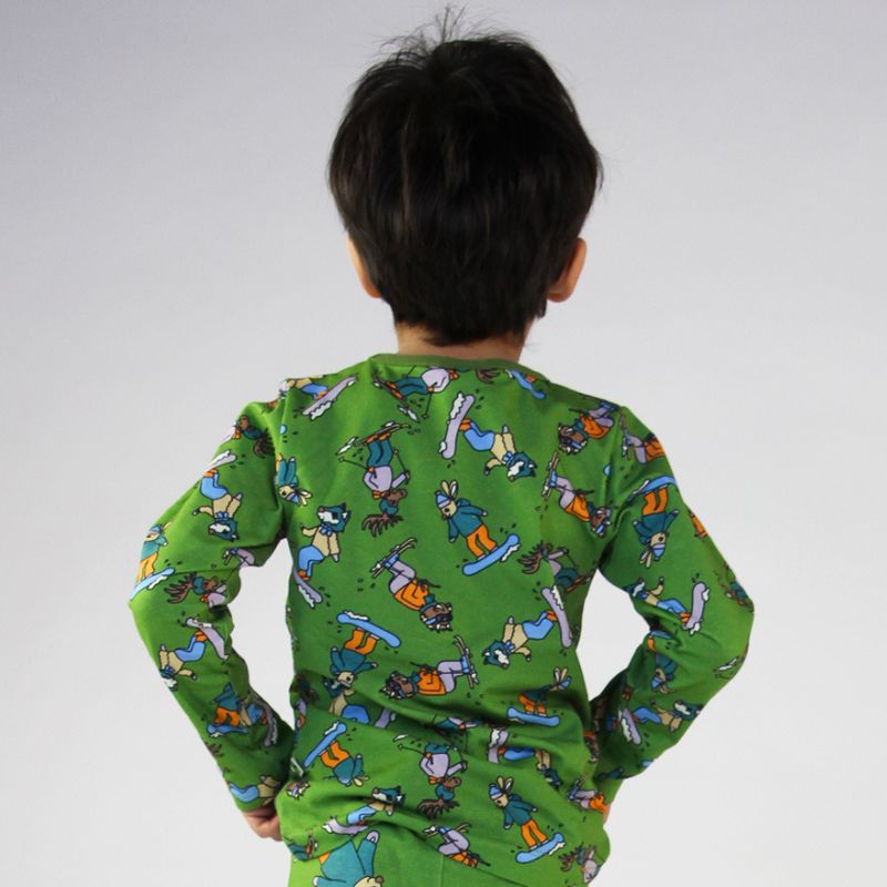 Smafolk Skiing Top - Moss Green