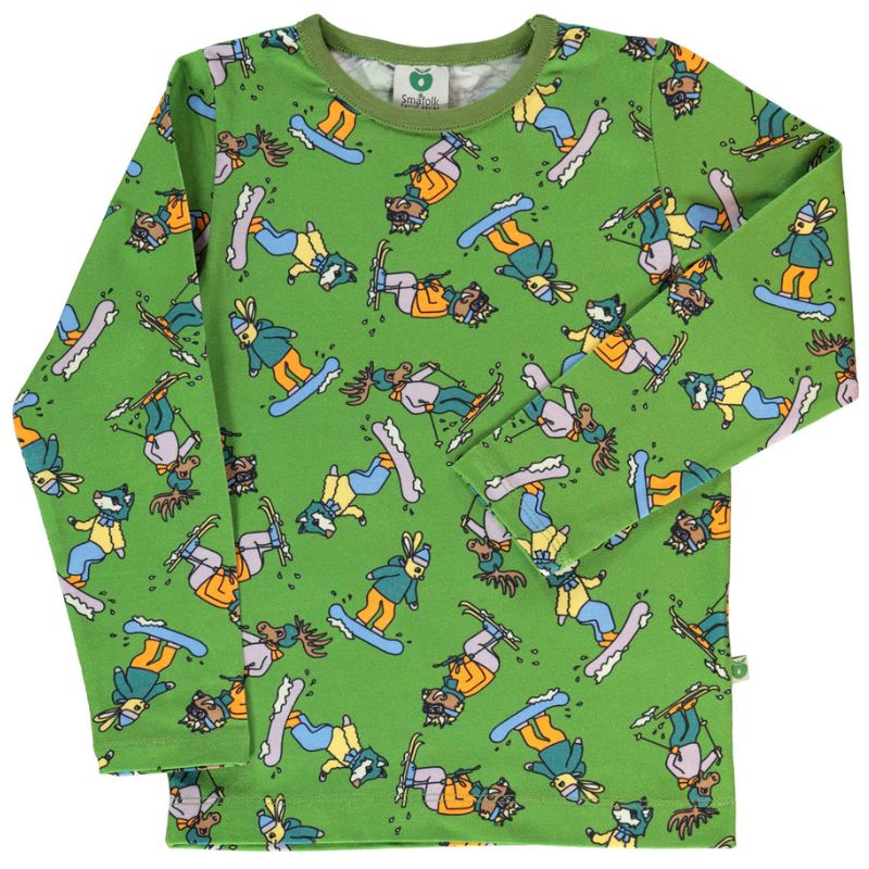 Smafolk Skiing Top - Moss Green