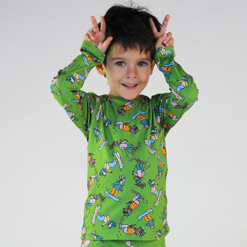 Smafolk Skiing Top - Moss Green