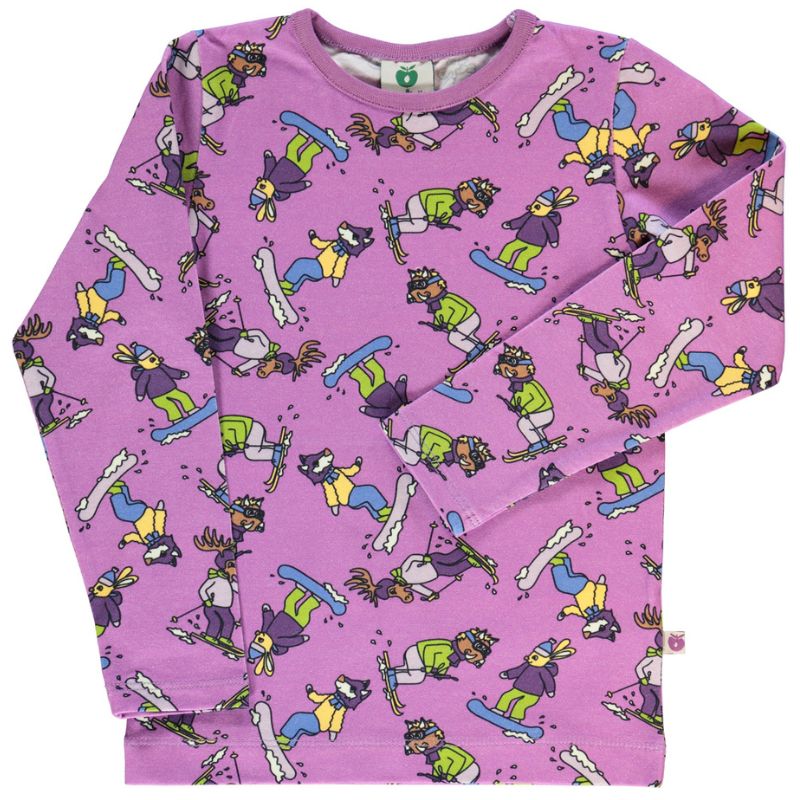 Smafolk Skiing Top - Dusty Lavender Purple