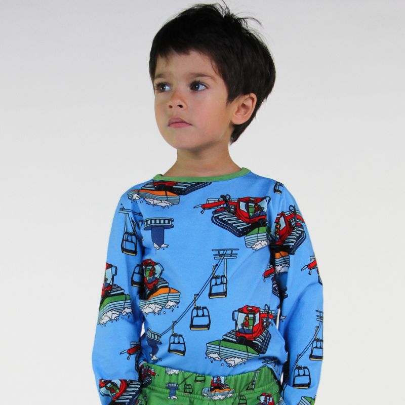 Smafolk Snowcat Top - Alaskan Blue