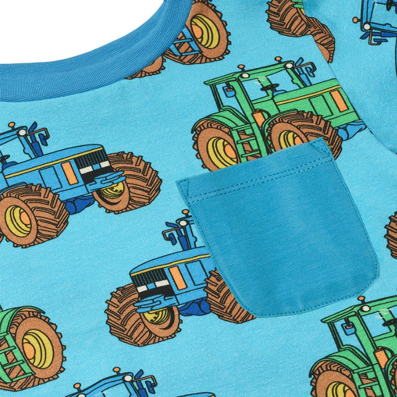 Smafolk Tractor Top - Blue Atoll