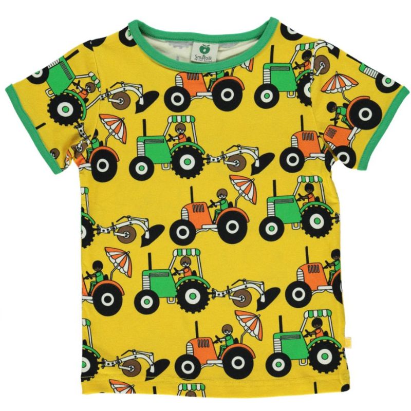 Smafolk Tractor T-Shirt - Yellow