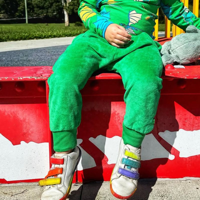 Smafolk Velour Sweatpants - Green