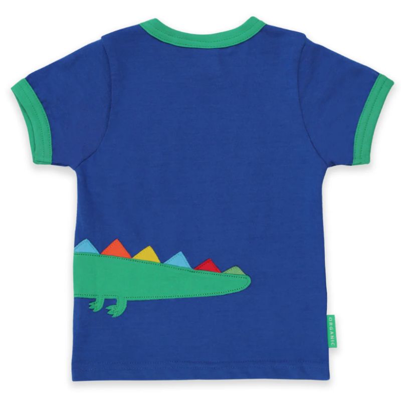 Toby Tiger Crocodile Appliqué T-shirt