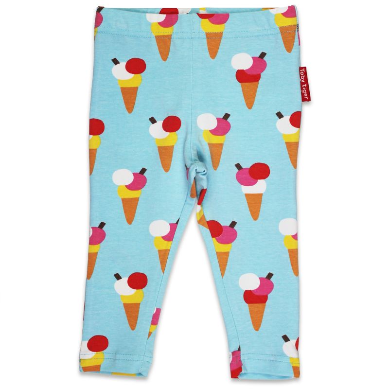 Toby Tiger Ice Cream Print Leggings