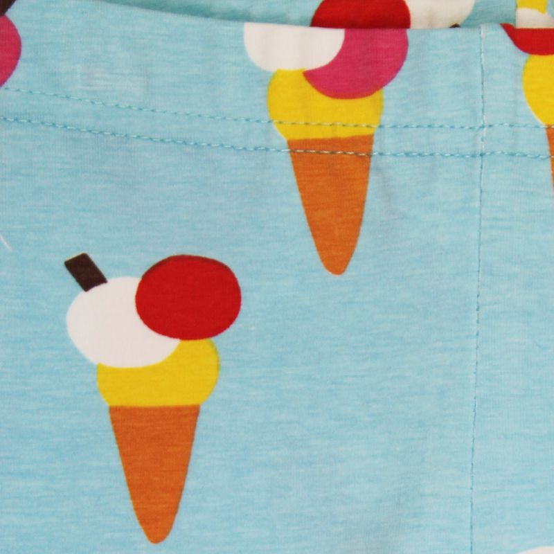 Toby Tiger Ice Cream Print Leggings closeup