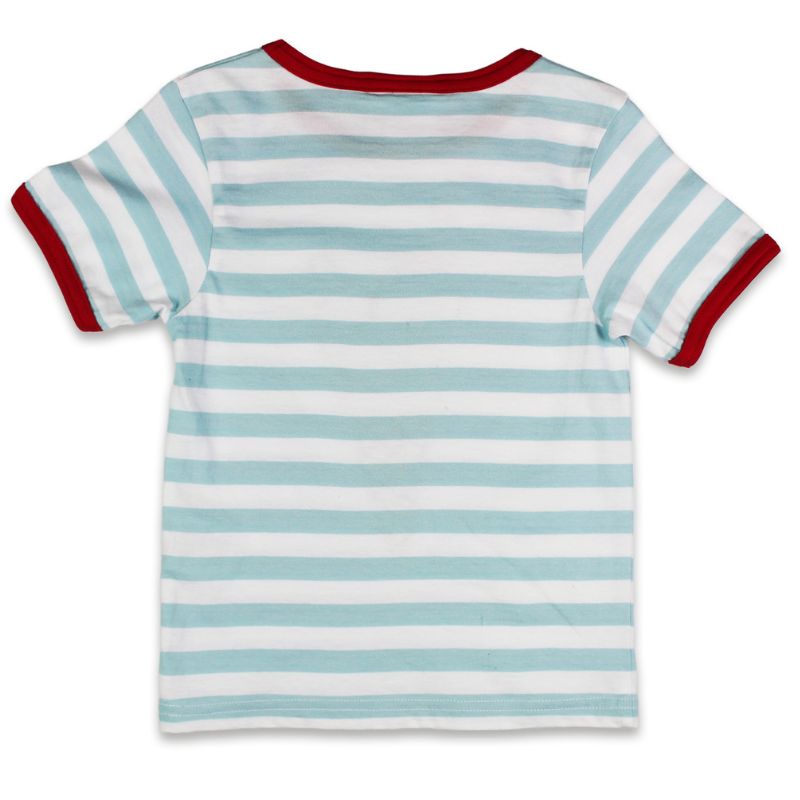 Toby Tiger Ice Cream Appliqué T-shirt rear