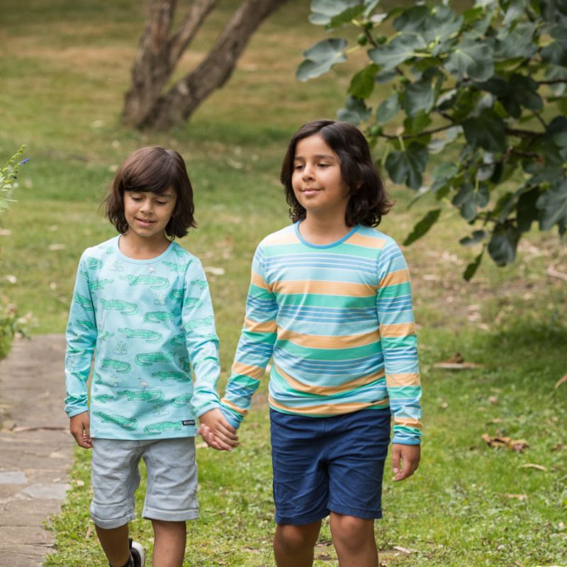 Villervalla Kids Crocodile Long Sleeve Top