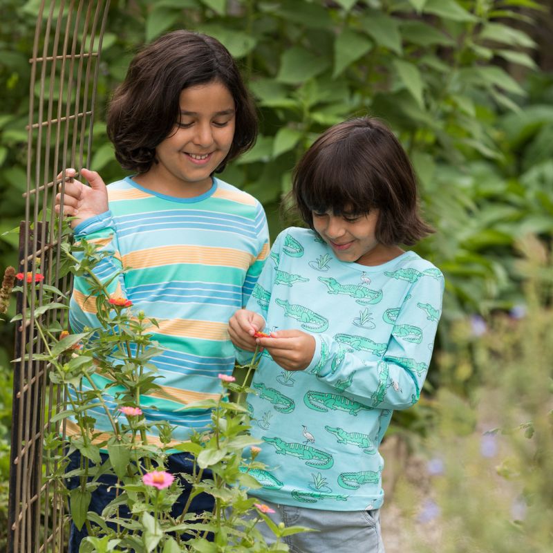 Villervalla Kids Crocodile Long Sleeve Top