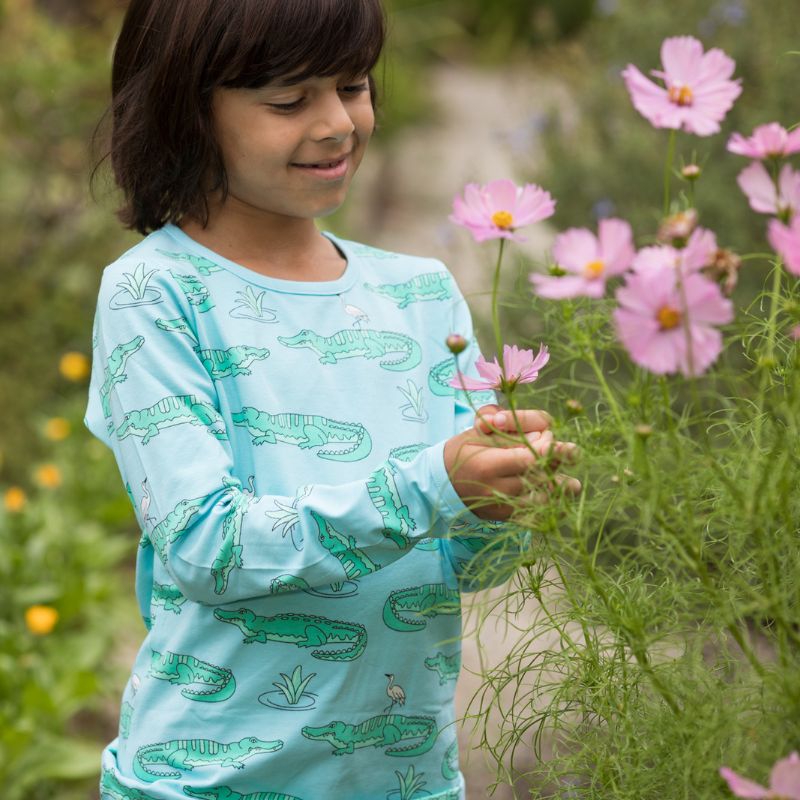 Villervalla Kids Crocodile Long Sleeve Top