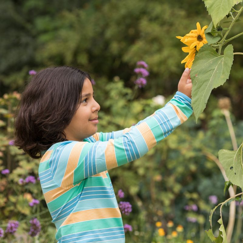 Villervalla Multistripe Kids Top - Florida