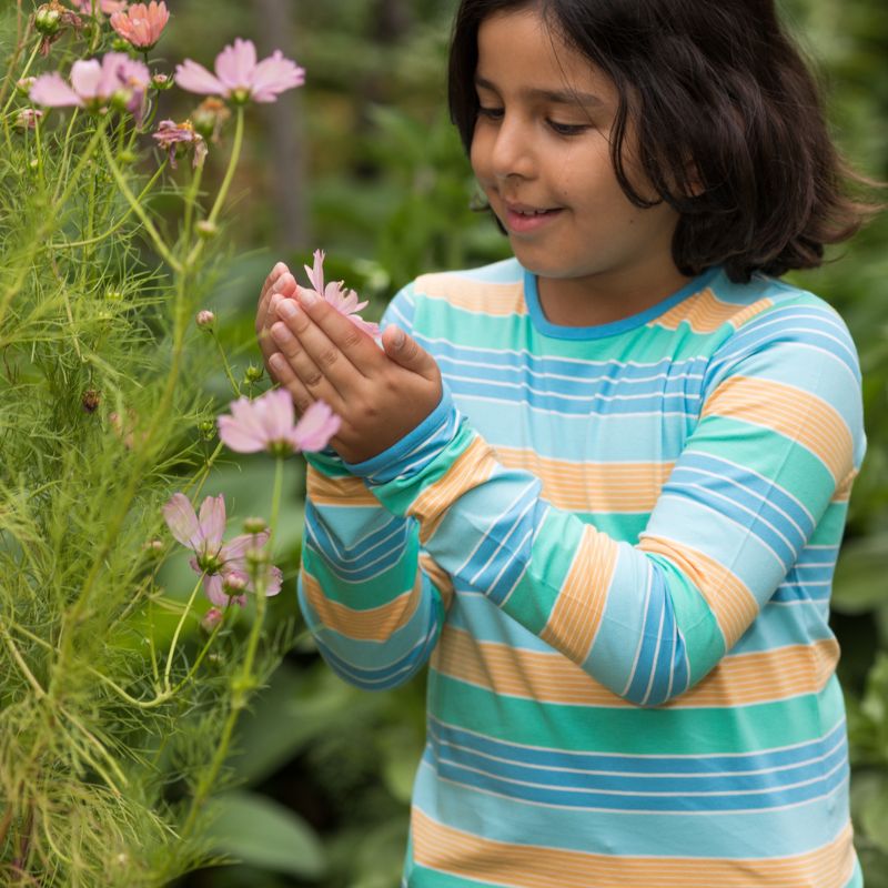 Villervalla Multistripe Kids Top - Florida