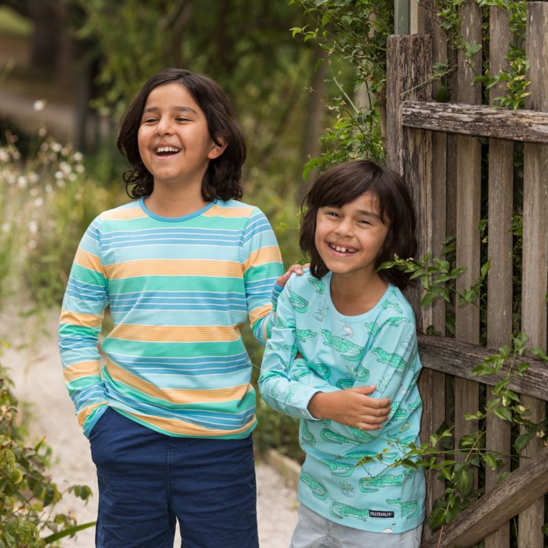 Villervalla Multistripe Kids Top - Florida